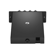 FHD® MTP® Splice Cassette with Ribbon Pigtails, 96 Fibers OM4 Multimode, 8 x MTP®-12 UPC (Male) Key Up to Key Down (Black) Adapter, 0.35dB Max. This picture is about MTP熔纤盒2.