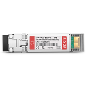 Dell GP-SFP-10GBX-U-80-I Compatible 10GBASE BiDi SFP+ 1490nm-TX/1550nm-RX 80km DOM Simplex LC/UPC SMF Optical Transceiver Module (Industrial) This picture is about de.