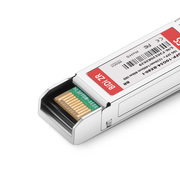 Brocade 10G-SFPP-BXD-80K-I Compatible 10GBASE BiDi SFP+ 1550nm-TX/1490nm-RX 80km DOM Simplex LC/UPC SMF Optical Transceiver Module (Industrial) This picture is about br.