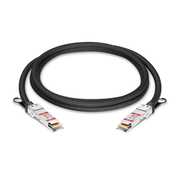 2.5m (8ft) Generic Compatible 400G QSFP-DD Passive Direct Attach Copper Twinax Cable This picture is about 1.