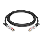 1.5m (5ft) Juniper Networks QDD-400G-DAC-1.5M Compatible 400G QSFP-DD Passive Direct Attach Copper Twinax Cable This picture is about 1.