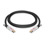 2.5m (8ft) Juniper Networks QDD-400G-DAC-2P5M Compatible 400G QSFP-DD Passive Direct Attach Copper Twinax Cable This picture is about 1.