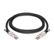 0.5m (2ft) Cisco QDD-400-CU0.5M Compatible 400G QSFP-DD Passive Direct Attach Copper Twinax Cable This picture is about 1.