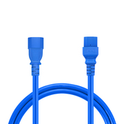 6ft (1.8m) IEC60320 C14 to IEC60320 C21 Heavy-Duty 14AWG 250V/15A Power Cord, Blue This picture is about 5.
