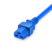 6ft (1.8m) IEC60320 C14 to IEC60320 C21 Heavy-Duty 14AWG 250V/15A Power Cord, Blue This picture is about 4.