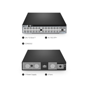 S3240C-24T, 24-Port Ethernet L2+ Compact Half-Width Switch, 24 x Gigabit RJ45, with 4 x 10Gb SFP+ Uplinks This picture is about S3240C-24T 端口图.