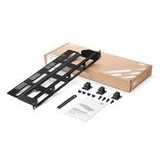 FHD™ 高密度 1Uラックマウント モジュラーエンクロージャー(アンロード、最大4x FHD™カセットまたはパネルを収納可能、144芯LC) この写真はFHD-1U-CMP400に関するものです。