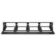 FHD™ 高密度 1Uラックマウント モジュラーエンクロージャー(アンロード、最大4x FHD™カセットまたはパネルを収納可能、144芯LC) この写真はFHD-1U-CMP400に関するものです。