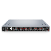 N8550-24CD8D, 24-Port Ethernet Data Center Switch, 24 x 200Gb QSFP56, with 8 x 400Gb QSFP-DD Uplinks, PicOS®, Broadcom Trident 4 Chip, Front-to-Back Airflow This picture is about N8550-24CD8D.