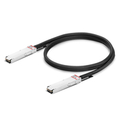 1m (3ft) NVIDIA/Mellanox MCA4K00-X001 Compatible 1.6T OSFP Flat Top InfiniBand XDR Active Direct Attach Copper Twinax Cable This picture is about 1.