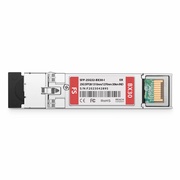 Ericsson Compatible SFP28 25GBASE-BX30-D BiDi 1310nm-TX/1270nm-RX 30km DOM Simplex LC/UPC SMF Optical Transceiver Module For 5G Wireless (Industrial) This picture is about 2.
