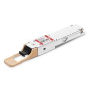 400GBASE-SR4 QSFP-DD PAM4 850nm 50m DOM MPO-12/APC MMF Optical Transceiver Module This picture is about FS.