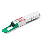 Broadcom Compatible 400GBASE-FR4 QSFP112 PAM4 1310nm 2km DOM Duplex LC/UPC SMF Optical Transceiver Module This picture is about 1.