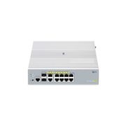 S3100-8TMS-P, 8-Port Gigabit Ethernet L2+ PoE+ Switch, 6 x PoE+ Ports, 2 x 5Gb PoE+ Ports@125W, 2 x 1Gb RJ45, with 2 x 10Gb SFP+ Uplinks, Broadcom Chip, Fanless<br/> This picture is about 1.