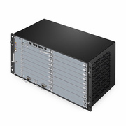 M6200-CH5U, 18 Slots 5U Managed Chassis Unloaded Platform, Redundant DC PSUs, Support WEB/SNMP Management This picture is about 第三张.