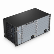 M6200-CH5U, 18 Slots 5U Managed Chassis Unloaded Platform, Redundant DC PSUs, Support WEB/SNMP Management This picture is about 第四张.