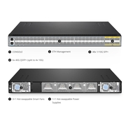 S5470-48S, 48-Port Ethernet L3 Switch, 48 x 10Gb SFP+, with 6 x 40Gb QSFP+ Uplinks, PicOS®, Support MLAG This picture is about S5470-48S-2.