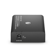 Mini Media Converter Ethernet Gigabit Non Gestito 1x 10/100/1000Base-T RJ45 a 1x 100/1000Base-X Multimodale SC 850nm 220/550m, Standard Spina Britannica Questa immagine riguarda UMC-GA1SC1T-MM 03.