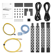 S5470-48S, 48-Port Ethernet L3 Switch, 48 x 10Gb SFP+, with 6 x 40Gb QSFP+ Uplinks, PicOS®, Support MLAG This picture is about S5860-48S6Q-R(S5470-48S) 配件图.