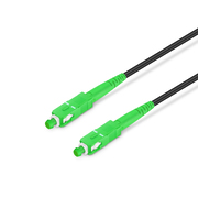 Glasfaser-Abschlusskabel mit individueller Länge, 1 Faser, SC APC zu SC APC, Singlemode (OS2), LSZH, 2,0 × 5,0 mm Dieses Bild handelt von U-OS2SCA.