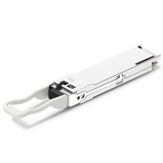 H3C Compatible 100GBASE-BX80-D QSFP28 BiDi 1310nm-TX/1270nm-RX 80km DOM Simplex LC/APC SMF Optical Transceiver Module This picture is about 1.