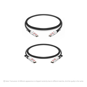 Customized 100G QSFP28 Passive Direct Attach Copper Twinax Cable This picture is about 1.