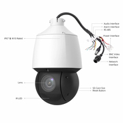 PTZ Security Camera, 25X, 360° Cover | Video Surveillance