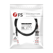 Cable eléctrico activo de cobre 800G OSFP compatible genérico (1m/3ft, Finned Top a 2 x 400G OSFP Flat Top, Breakout) Esta imagen trata sobre OSFP-800G-2OFLAE01.