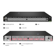 T8520-32D, 32 x 400G QSFP56-DD Ports, Network Packet Broker (NPB), PicOS®, Network Visibility and Monitoring Deze afbeelding gaat over T8520-32D.