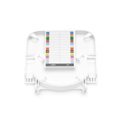 12 Fibers Fusion Splice Tray, ABS Plastic, 0.39''x4.33''x5.12'', Suitable for FS-S010-1O4R-6-12F This picture is about 3.