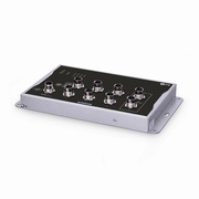 IES3110-8M12, 8-Port Gigabit Ethernet L2 Managed Industrial Switch, 8 x 10/100/1000BASE-T M12 , -40 to 75°C Operating Temperature This picture is about 3.