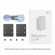 IES3110-16TF, Switch Industriel Manageable Gigabit Ethernet L2 à 16 Ports, 16x 10/100/1000BASE-T et 2x SFP 1Gb, Température de Fonctionnement -40 ~ 75°C Cette image concerne 6.