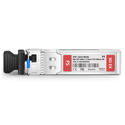 Dell SFP-GE-BX40U-1310 Compatible 1000BASE-BX-U SFP BiDi 1310nm-TX/1490nm-RX 40km DOM Simplex LC/UPC SMF Optical Transceiver Module This picture is about 2.