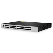 S5810-28FS, 28 Porte Gigabit Ethernet L3 Switch, 28 x 1Gb SFP, 8 x 1G RJ45/SFP Combo Porte, con 4 x 10Gb SFP+ Uplink, Stackable Switch, Broadcom Chip Questa immagine riguarda S5810-28FS,右视角.