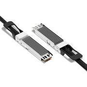 2m (7ft) Arista Networks Compatible 800G OSFP Finned Top Active Electrical Cable Esta imagen trata sobre 1.