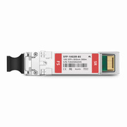 Alcatel-Lucent 3HE04824AA Compatible 10GBASE-SR SFP+ 850nm 300m DOM Duplex LC/UPC MMF Optical Transceiver Module This picture is about 1.