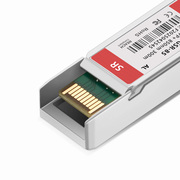 Alcatel-Lucent 3HE04824AA Compatible 10GBASE-SR SFP+ 850nm 300m DOM Duplex LC/UPC MMF Optical Transceiver Module This picture is about 1.