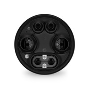 240 Fibers 1In-4Out Dome Fiber Optic Splice Closure, Mechanical Seal, with 1 Pre-installed Fusion Splice Tray This picture is about 3.