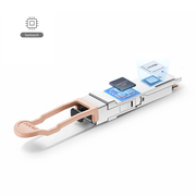 Cisco QSFP-100G-SR4-S互換 100GBASE-SR4 QSFP28トランシーバー(850nm 100m DOM MPO-12/UPC MMF 4x 25G-SRへのブレイクアウト対応) この写真はQSFP-SR4-100Gに関するものです。