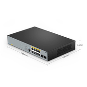 S2805S-8TF-P, 8-Port Gigabit Ethernet L2 Smart Managed PoE+ Switch, 8 x PoE+ Ports @140W, with 2 x 1Gb SFP Uplinks This picture is about 2.