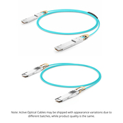 3m (10ft) Generic Compatible 400G QSFP-DD Active Optical Cable This picture is about 2.