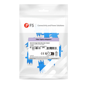 LC/UPC naar LC/UPC Duplex OS2 Single Mode SC Voetafdruk Plastic Fiber Optic Adapter/Koppelstuk met Flens (10st/verpakking) Deze afbeelding gaat over FH-LCU-DXF-SMF.