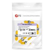 ST/UPC to ST/UPC Simplex Multimode Metal Fiber Optic Adapter/Coupler without Flange (10pcs/pack) This picture is about AD-STU-STU-MMF-SX-FS.