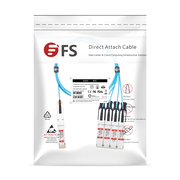 3m (10ft) NVIDIA/Mellanox Compatible 400G QSFP-DD to 4 x 100G QSFP56 Ethernet Active Optical Breakout Cable This picture is about 8.