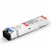 Brocade E1MG-100BXU-20 Compatible 100BASE-BX-U SFP BiDi 1310nm-TX/1550nm-RX 20km DOM Simplex LC SMF Optical Transceiver Module