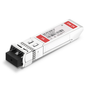 Ciena C19 DWDM-SFP10G-62.23-80 Compatible SFP+ 10G DWDM 1562.23nm 100GHz 80km DOM Duplex LC/UPC SMF Optical Transceiver Module for Transmission This picture is about 1.