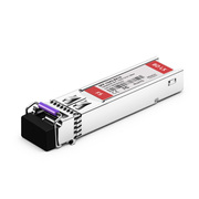 Cisco GLC-BX-D Compatible 1000BASE-BX-D SFP BiDi 1490nm-TX/1310nm-RX 10km DOM Simplex LC/UPC SMF Optical Transceiver Module