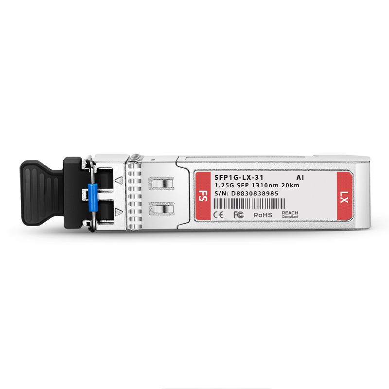 Arista Networks SFP-1G-LX-20 Compatible 1000BASE-LX/LH SFP 1310nm 20km DOM Duplex LC SMF Transceiver Module