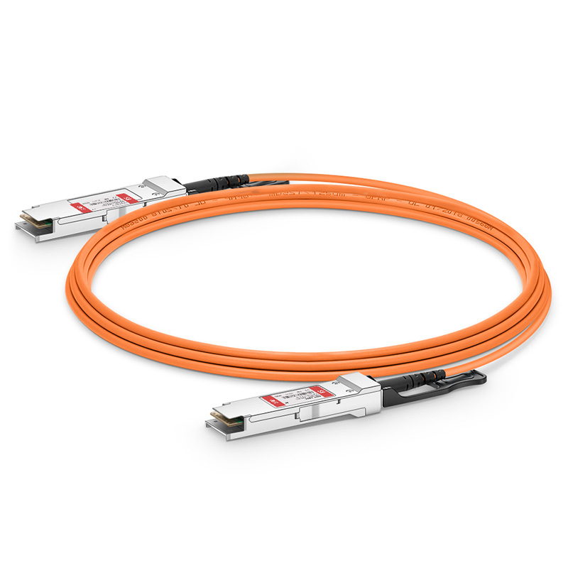 25m (82ft) Generic Compatible 40G QSFP+ Active Optical Cable