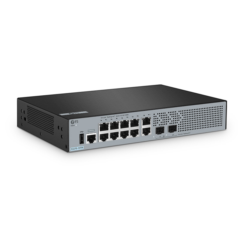 S327010TM, 10Port Gigabit L2+ Switch, 10 x Gigabit RJ45